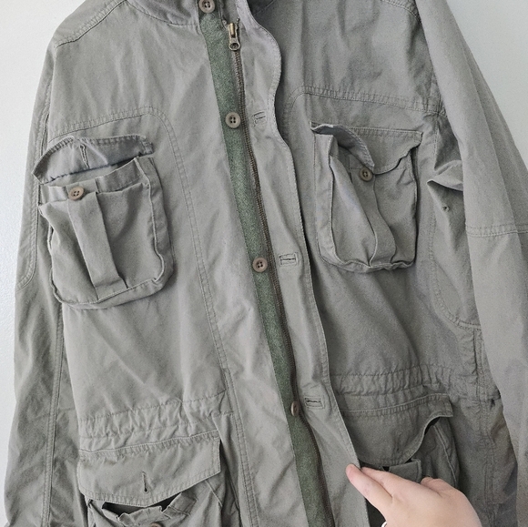 LL Bean Supernatural Dean Winchester Jacket Men XL Grey Field Pilot - Picture 2 of 16